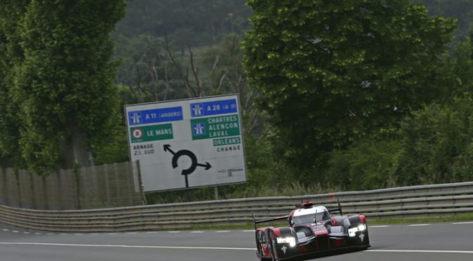 Wertvolle Testkilometer für Audi in Le Mans