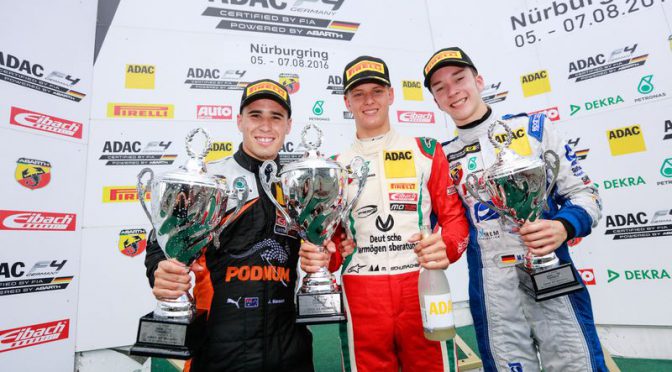 Start-Ziel-Sieg für Mick Schumacher in der ADAC Formel 4